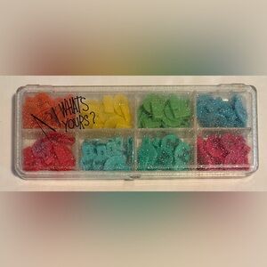 Vintage ‘Whats Yours?’ Beverage Identifier Marker Clips